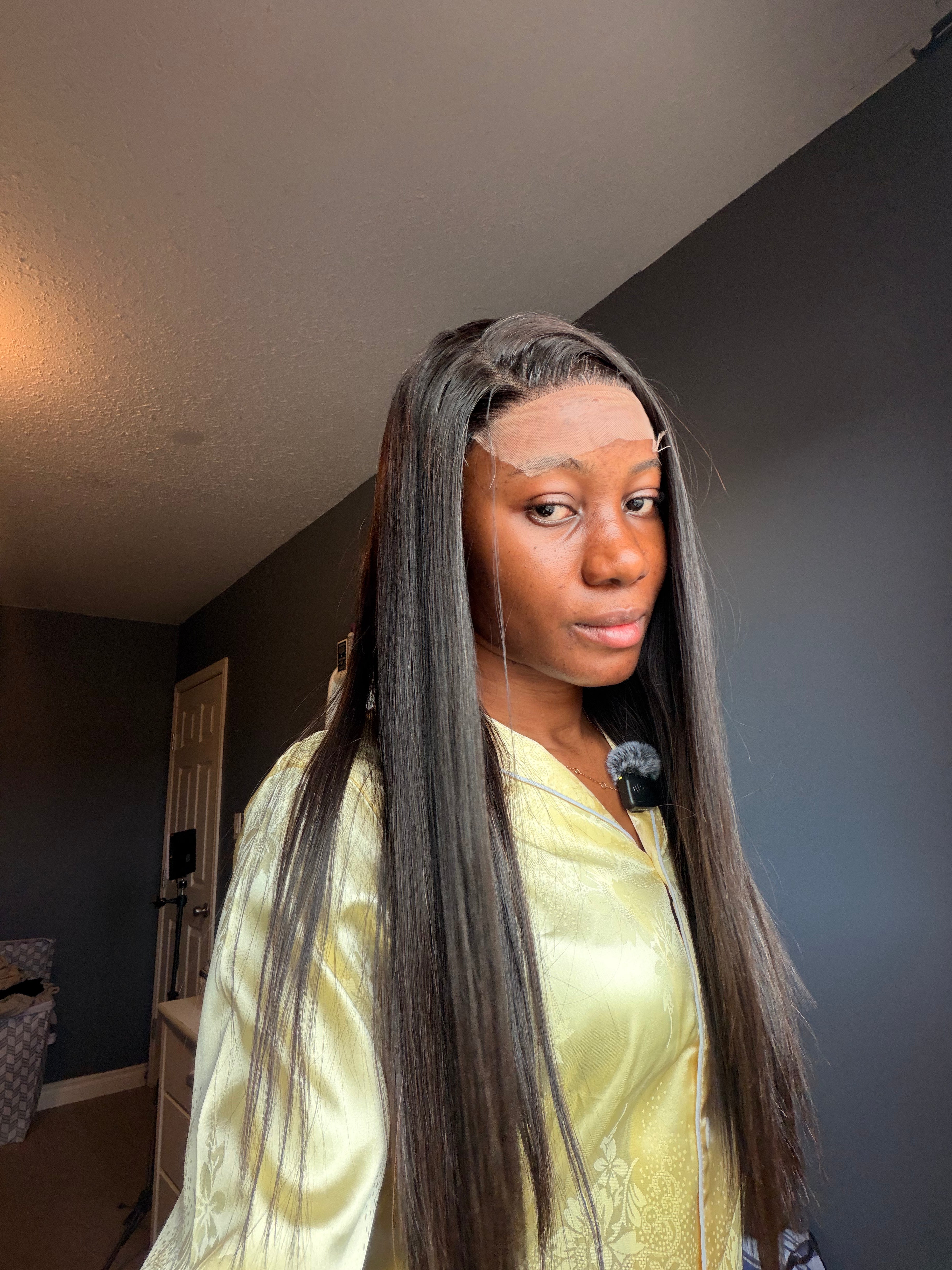 22" LUXE BONESTRAIGHT WIG | 5x5 CLOSURE